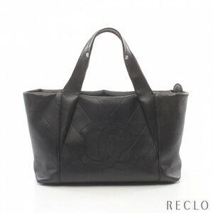 Chanel V stitch handbag Black Leather